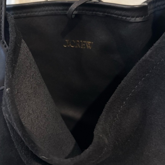 J.Crew Berkeley Tote in Leather & Suede - Picture 4 of 4